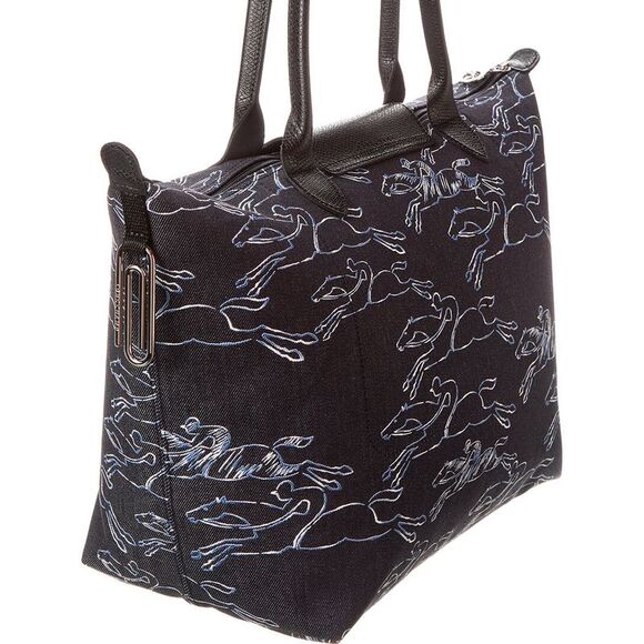 Longchamp Le Pliage Collection Leather Tote - Picture 3 of 4